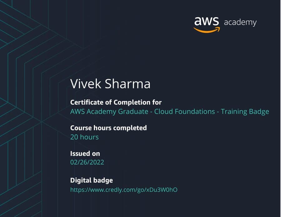AWS Cloud Foundations